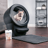 2024 New Self Cleaning Cat Litter Box Black | white. Buy 1 get 1 ver