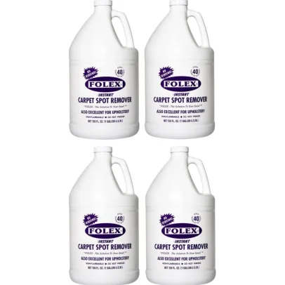 FOLEX Instant Carpet Spot Remover 128oz Pack of 4