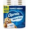 Charmin Ultra Touch, 24 Family Mega Count, White, 8 Family Count