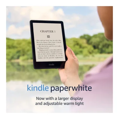 Kindle Paperwhite (8 GB) – Now with a 6.8" display and adjustable warm light – Black